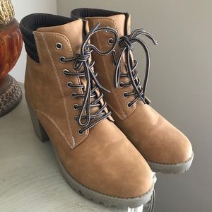 Tan Booties